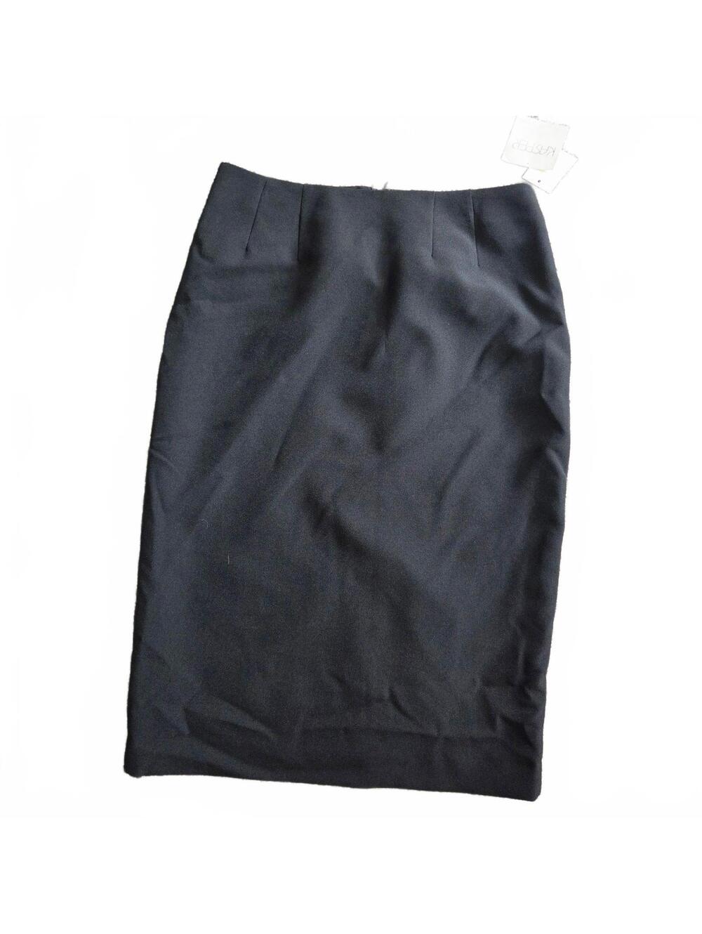 Kasper Black Pencil Skirt Size 4 NWT
